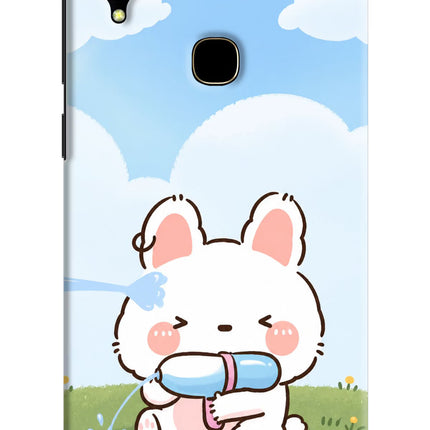 Bunny Treat Vivo V11 Hard Case Back Cover by Casekaro