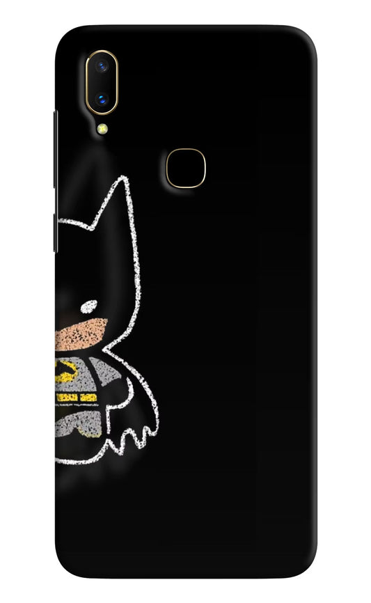 Bat Kitty Vivo V11 Hard Case Back Cover by Casekaro