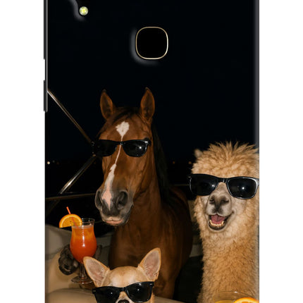 Party Squad Vivo V11 Hard Case Back Cover by Casekaro