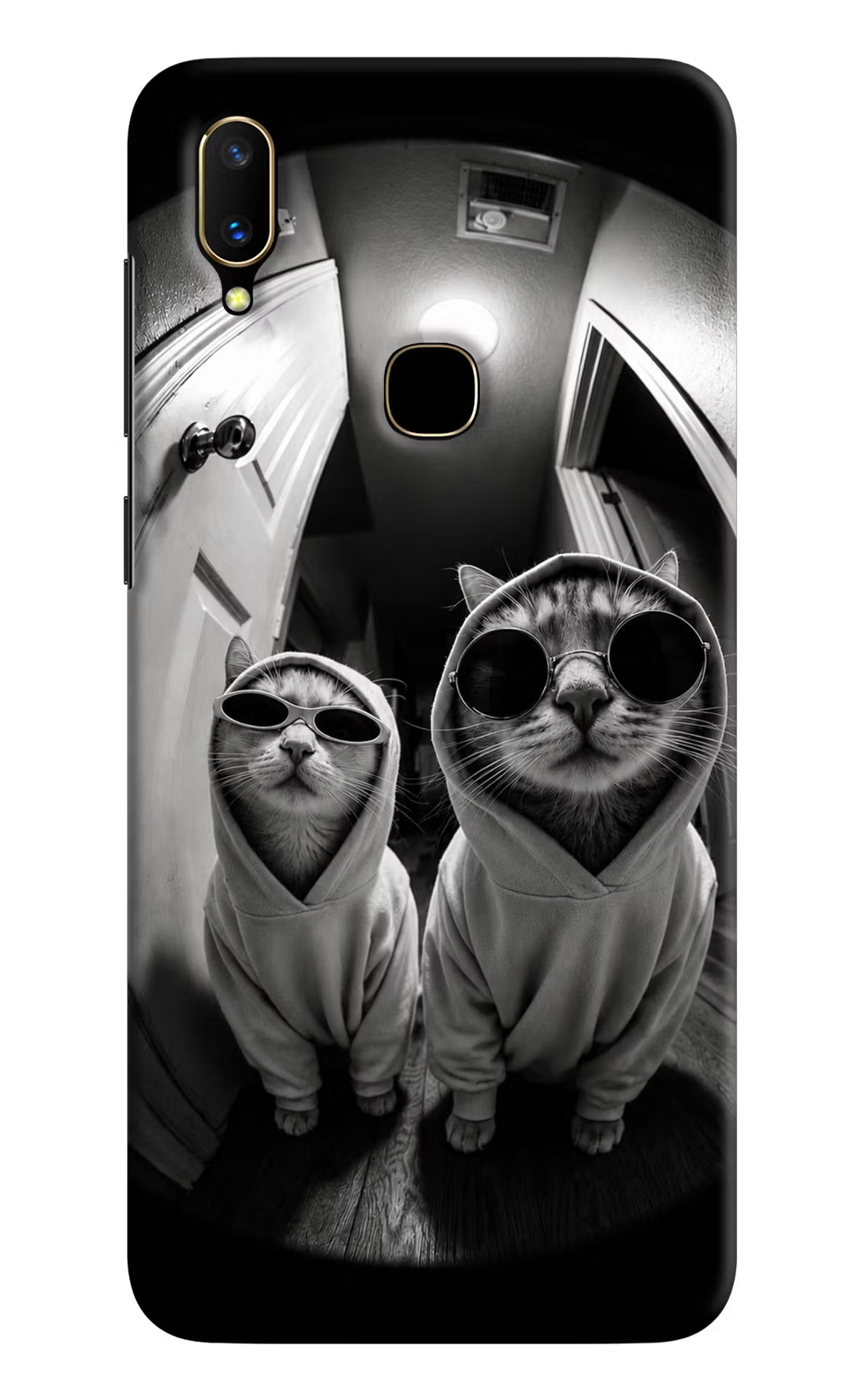 Hood Cats Vivo V11 Back Cover