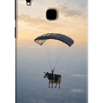 Skydiving Cow Vivo V11 Hard Case Back Cover by Casekaro