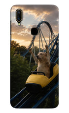 Rollercoaster Dog Vivo V11 Hard Case Back Cover by Casekaro