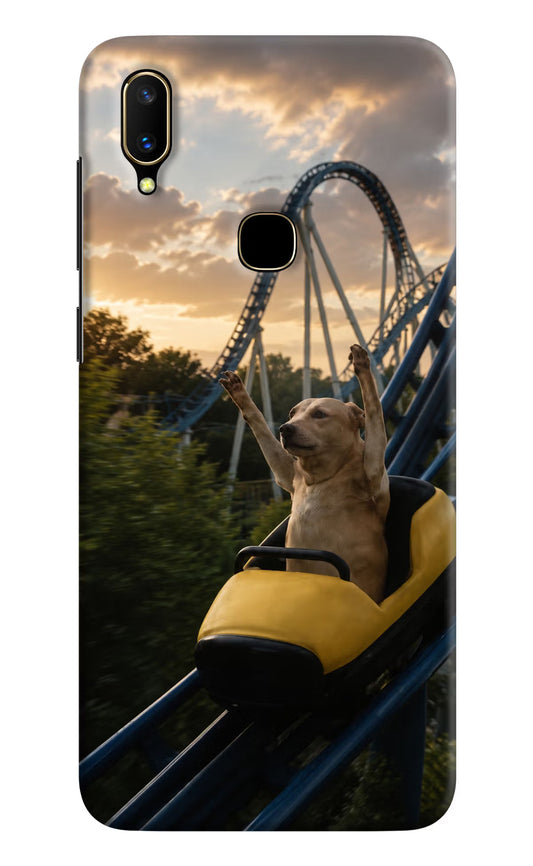 Rollercoaster Dog Vivo V11 Hard Case Back Cover by Casekaro