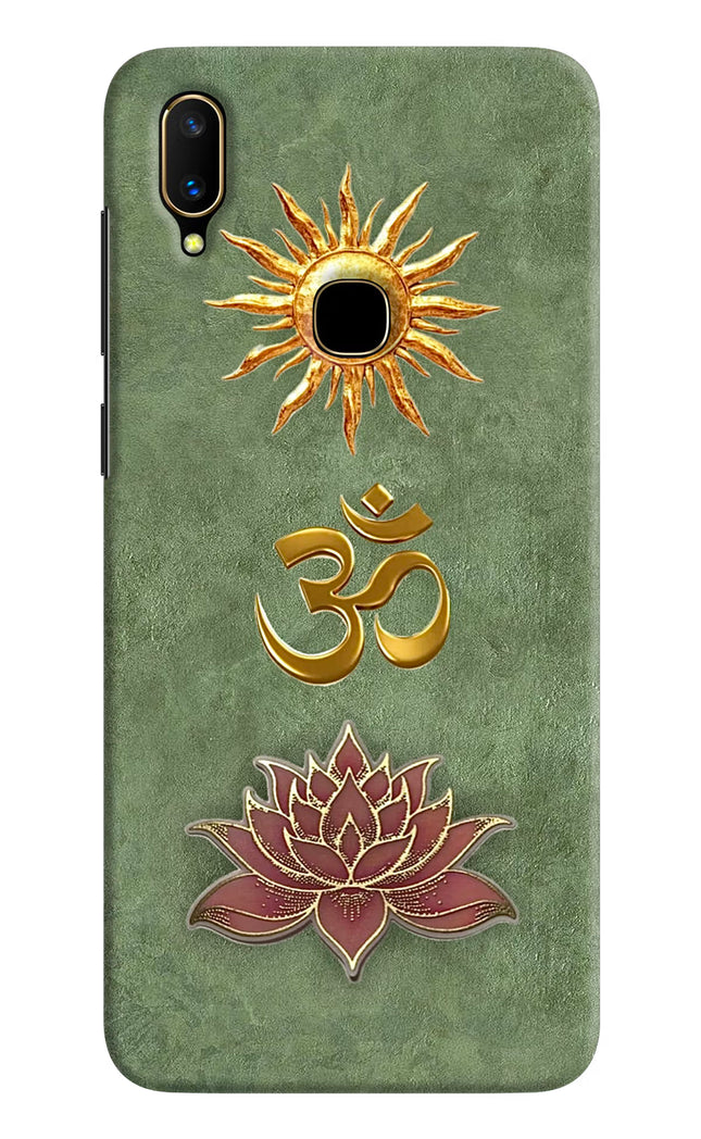 Om & Lotus Vivo V11 Back Cover