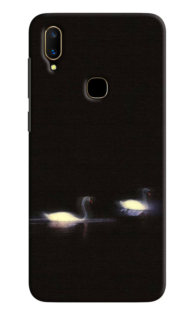 Silent Swans Vivo V11 Hard Case Back Cover by Casekaro