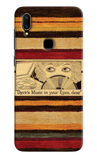 Vinyl Stripes Vivo V11 Back Cover
