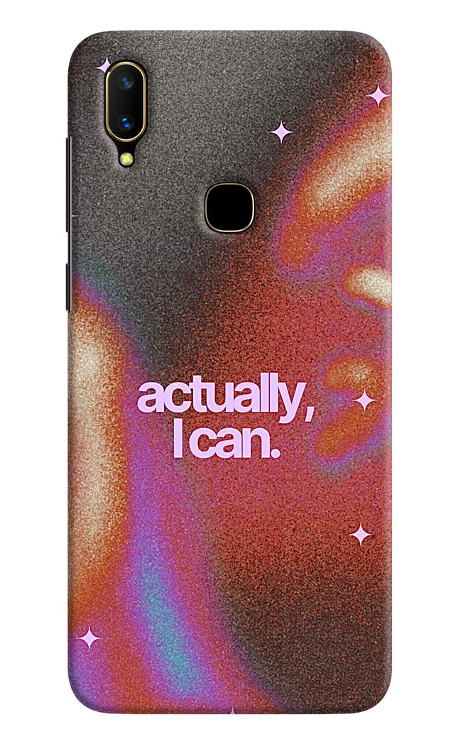 Pink Aura Vivo V11 Hard Case Back Cover by Casekaro