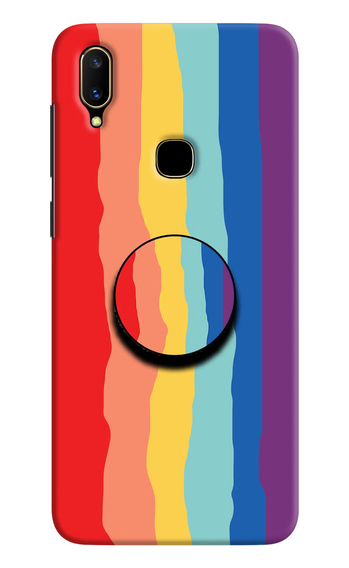 Rainbow Vivo V11 Pop Case by Casekaro