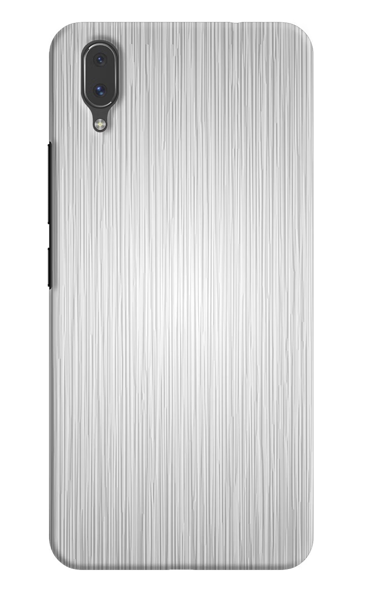 Wooden Grey Texture Vivo X21 Hard Case Back Cover by Casekaro