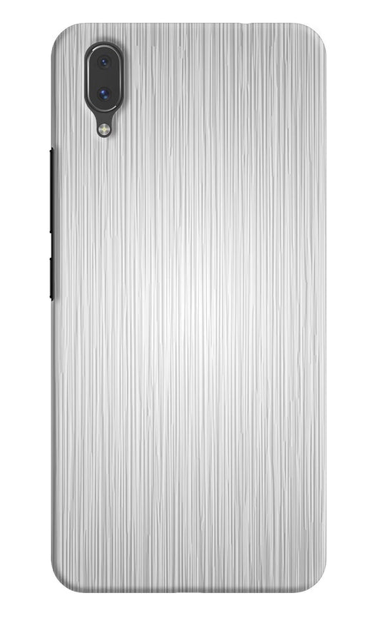Wooden Grey Texture Vivo X21 Hard Case Back Cover by Casekaro