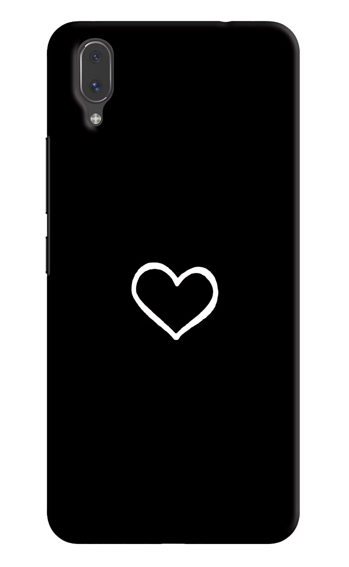 Heart Vivo X21 Hard Case Back Cover by Casekaro