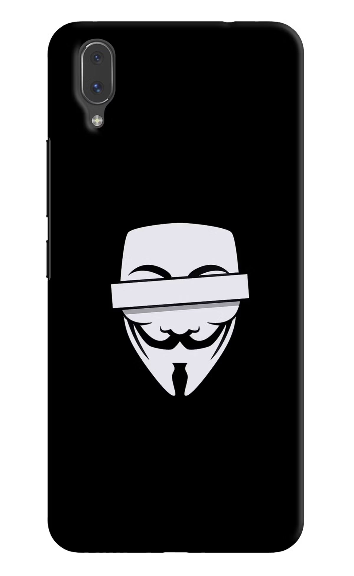 Anonymous Face Vivo X21 Hard Case Back Cover by Casekaro