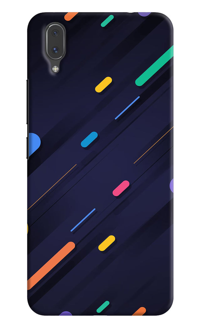 Abstract Design Vivo X21 Hard Case Back Cover by Casekaro