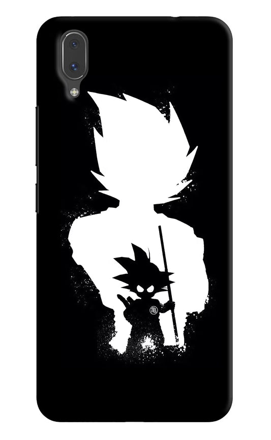 Goku Shadow Vivo X21 Hard Case Back Cover by Casekaro