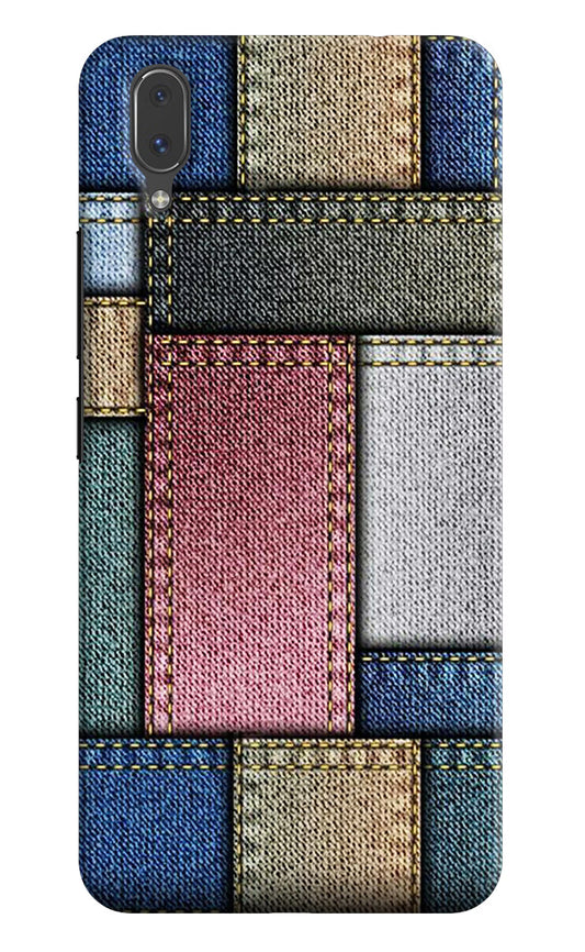 Multicolor Jeans Vivo X21 Hard Case Back Cover by Casekaro