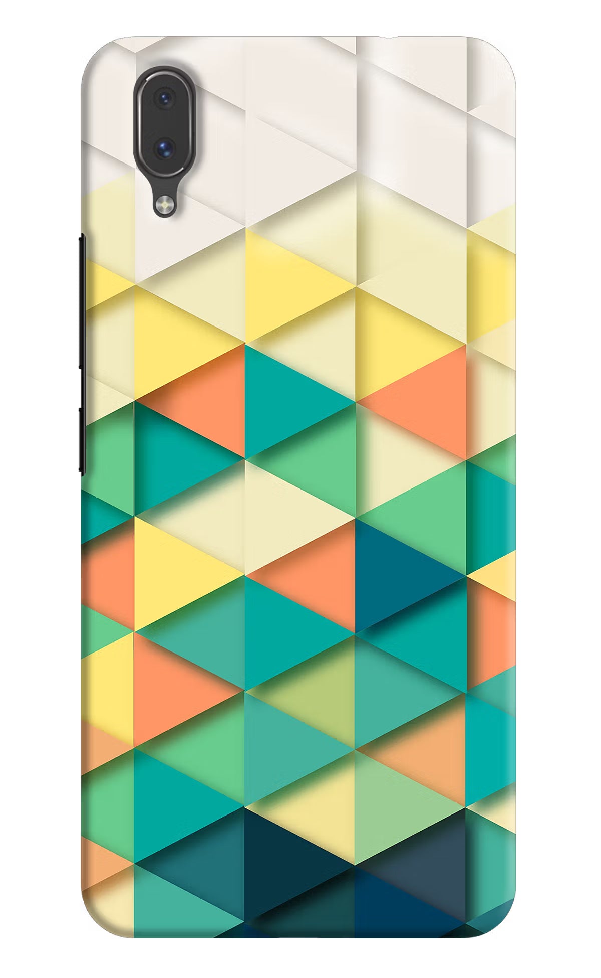 Abstract Vivo X21 Hard Case Back Cover by Casekaro