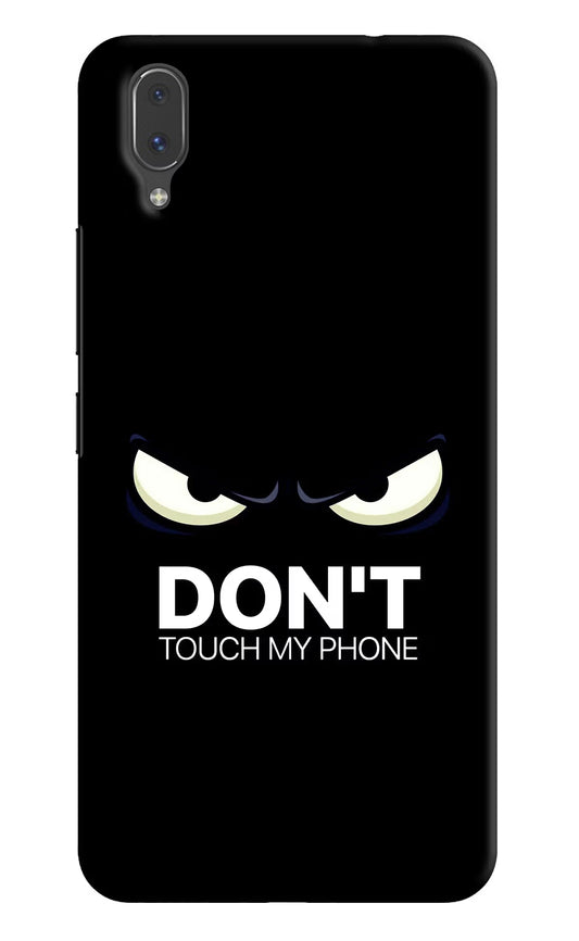 Don'T Touch My Phone Vivo X21 Hard Case Back Cover by Casekaro