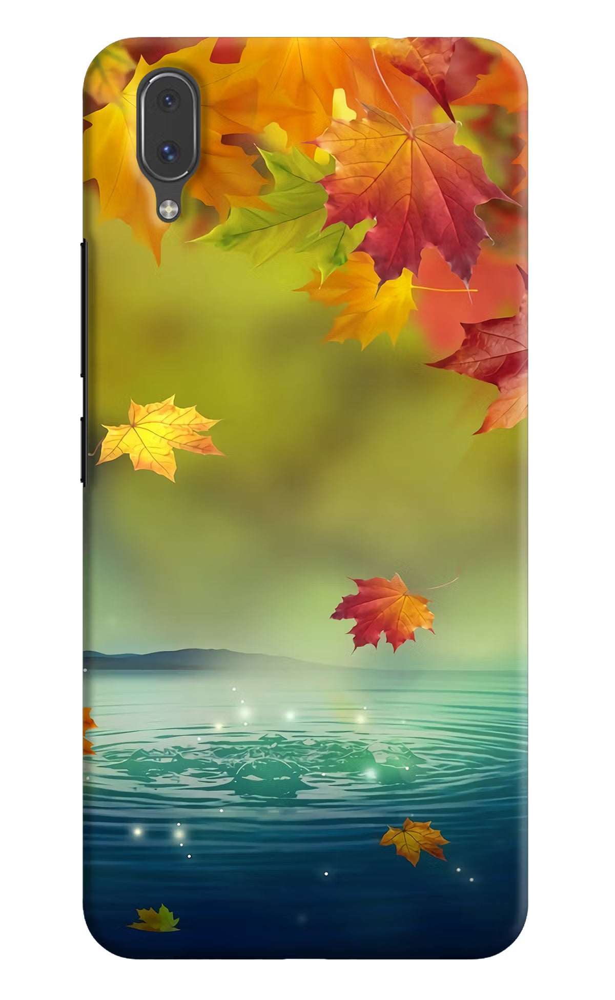 Flowers Vivo X21 Hard Case Back Cover by Casekaro