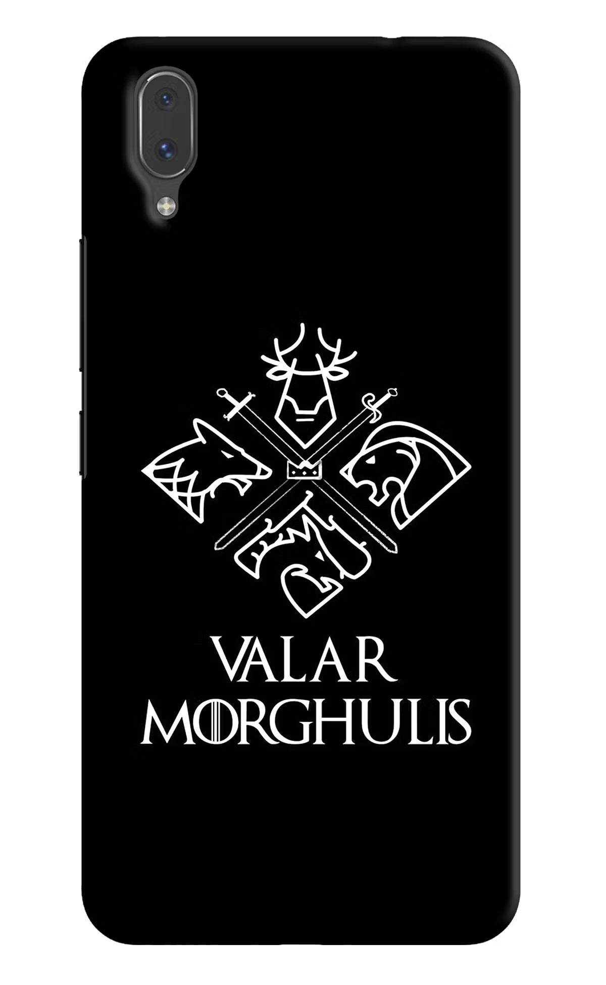Valar Morghulis | Game Of Thrones Vivo X21 Hard Case Back Cover by Casekaro