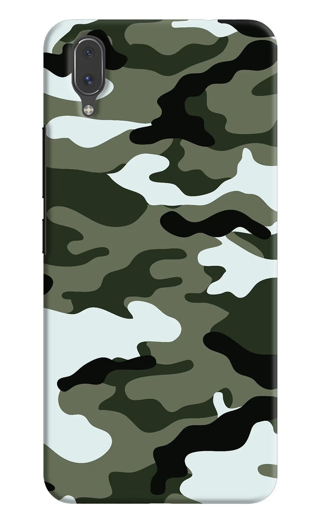 Camouflage Vivo X21 Hard Case Back Cover by Casekaro