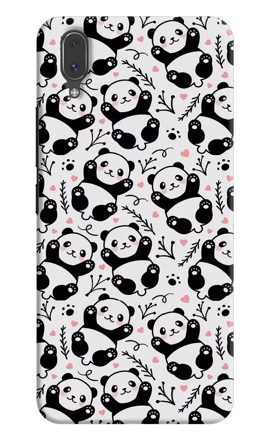 Cute Panda Vivo X21 Hard Case Back Cover by Casekaro