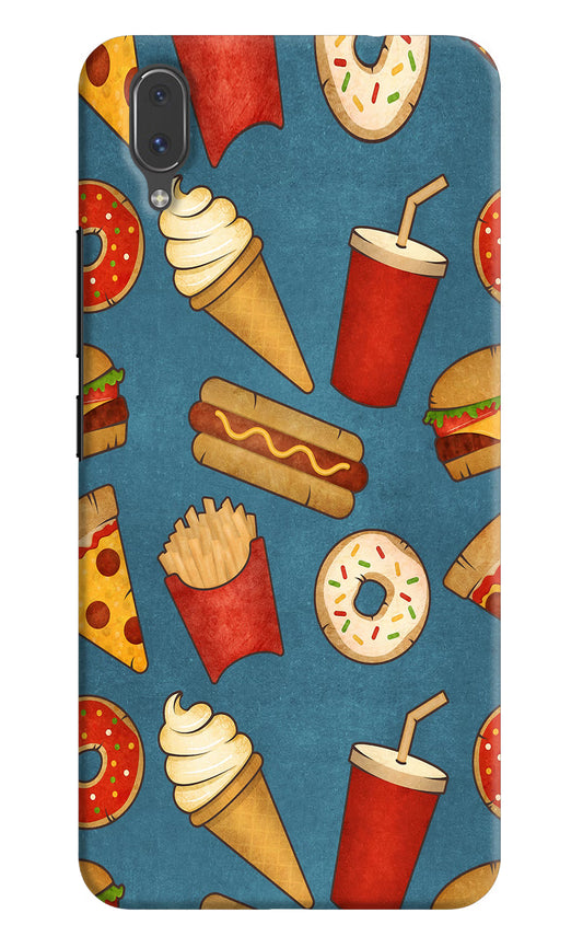 Foodie Vivo X21 Hard Case Back Cover by Casekaro