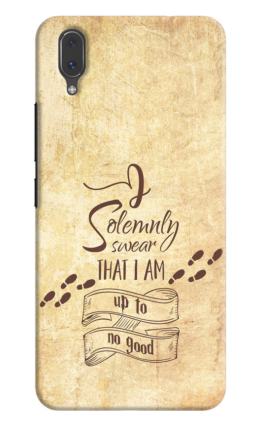 I Solemnly swear that i up to no good Vivo X21 Hard Case Back Cover by Casekaro