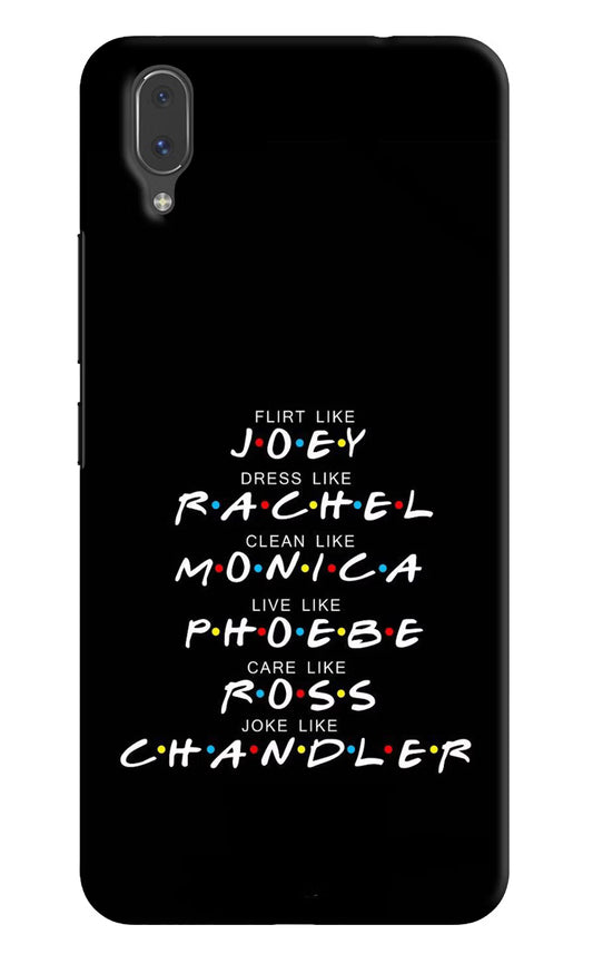 FRIENDS Character Vivo X21 Hard Case Back Cover by Casekaro