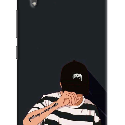 Aesthetic Boy Vivo X21 Hard Case Back Cover by Casekaro