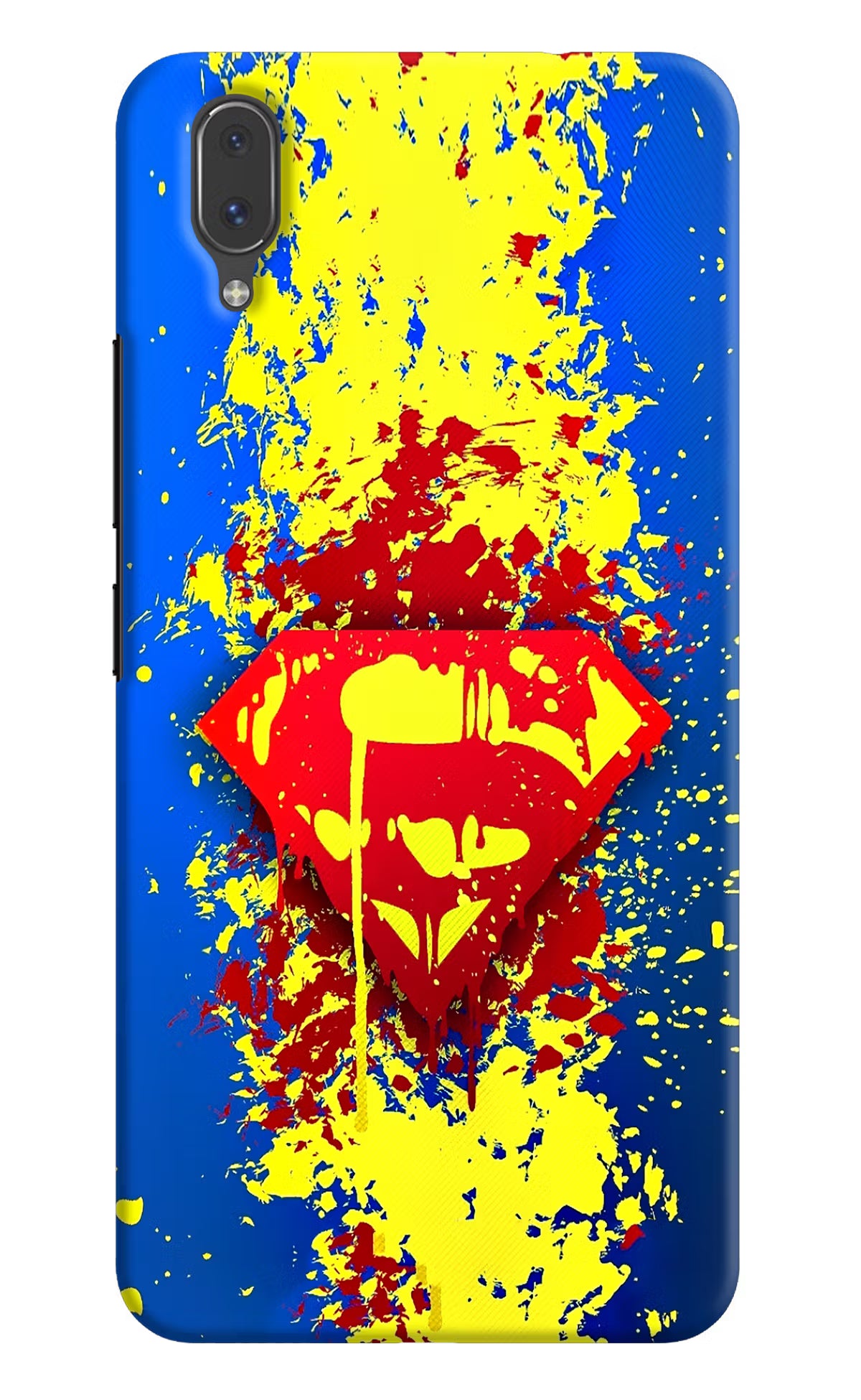 Superman logo Vivo X21 Hard Case Back Cover by Casekaro