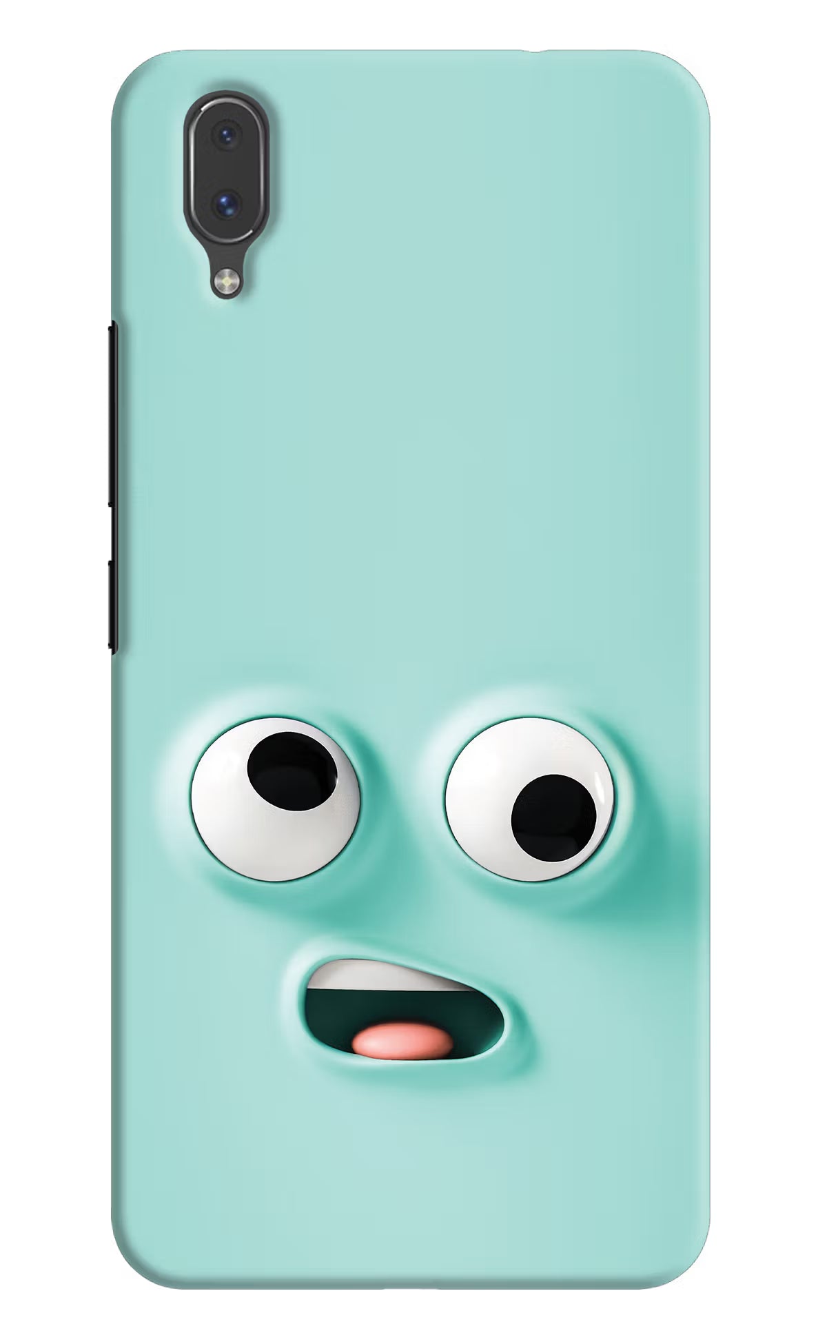 Funny Cartoon Vivo X21 Hard Case Back Cover by Casekaro