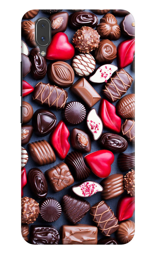 Chocolates Vivo X21 Hard Case Back Cover by Casekaro