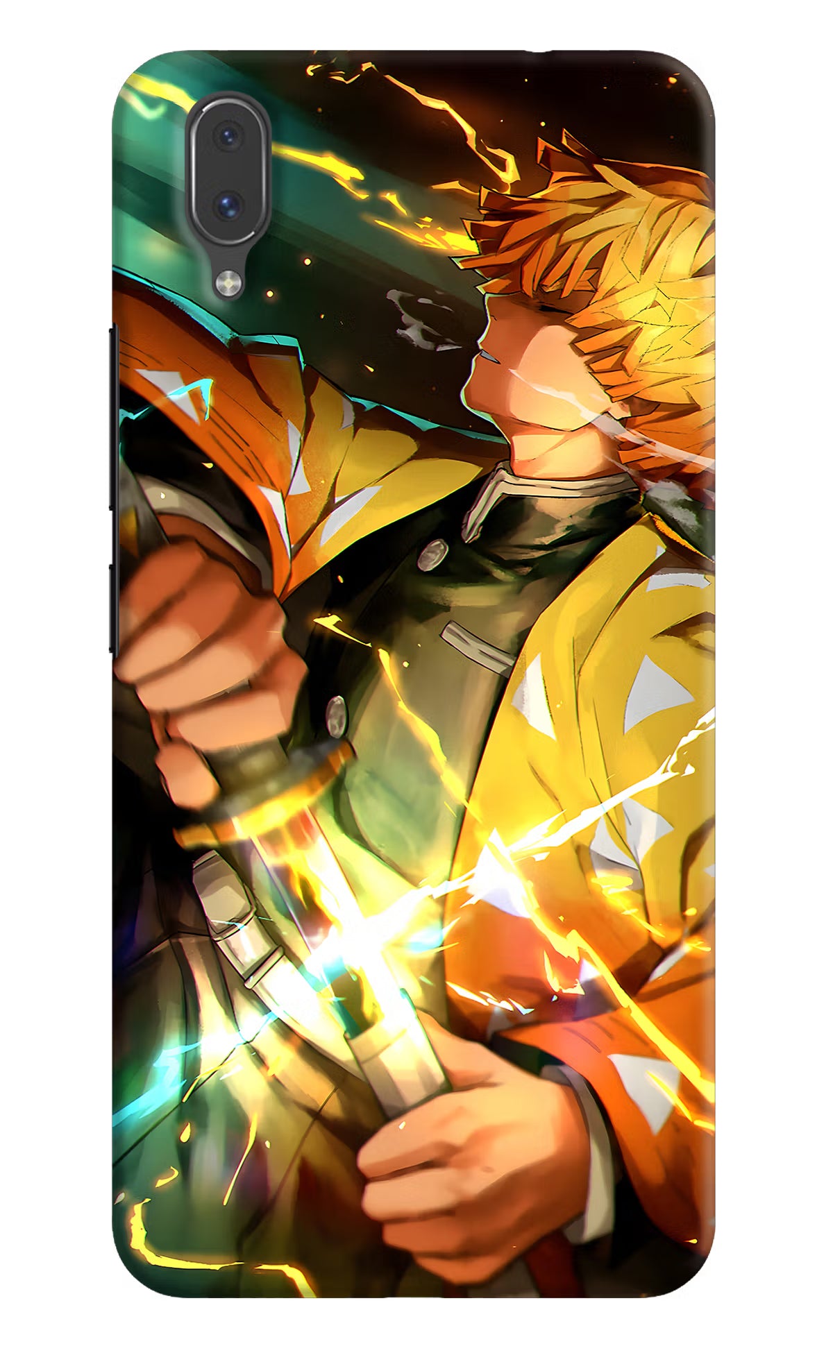 Demon Slayer Vivo X21 Hard Case Back Cover by Casekaro