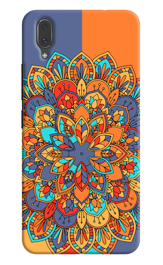 Color Mandala Vivo X21 Hard Case Back Cover by Casekaro