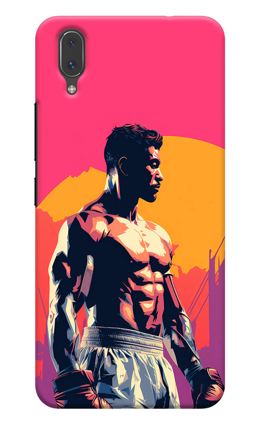 Sunset Warrior (AI Generated) Vivo X21 Back Cover