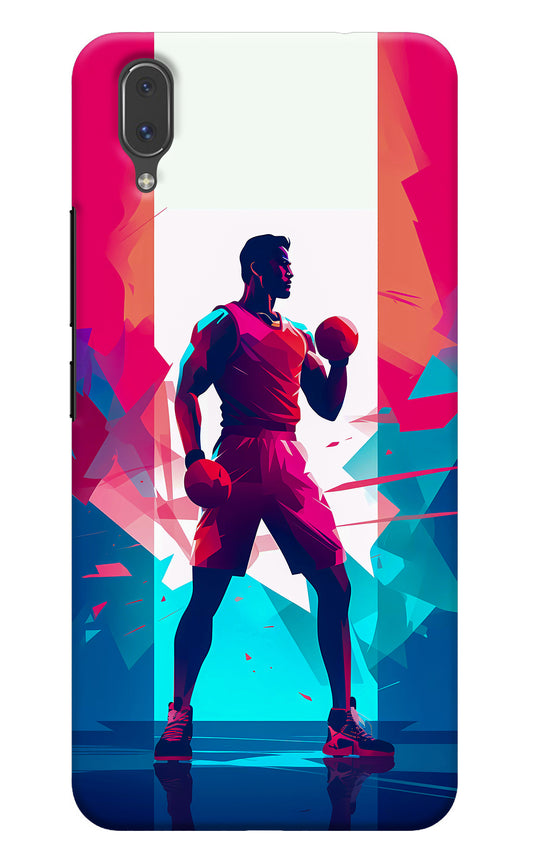 Champion Fighter (AI Generated) Vivo X21 Back Cover