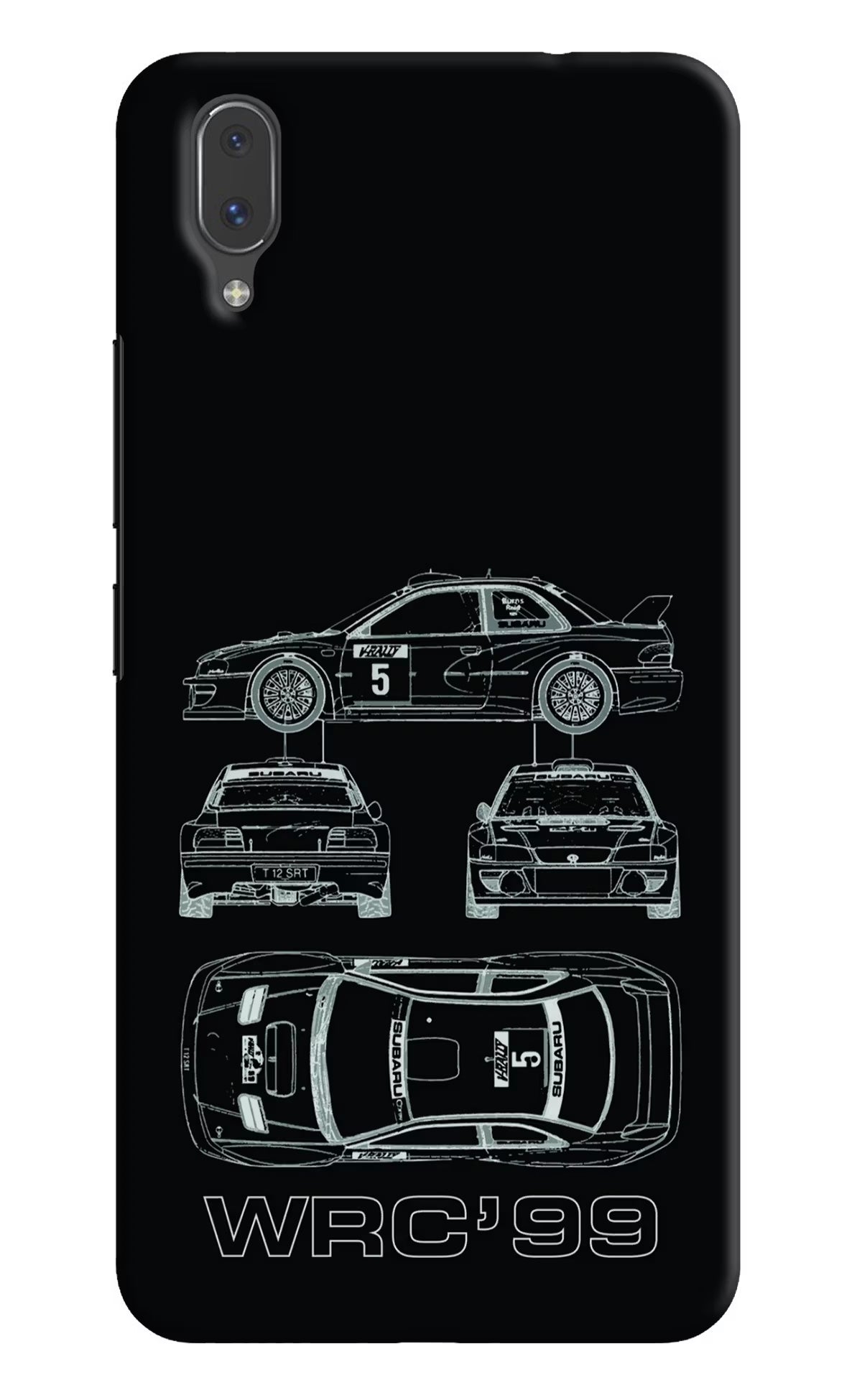 WRC'99 Vivo X21 Hard Case Back Cover by Casekaro