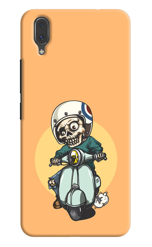 Undead Biker Vivo X21 Hard Case Back Cover by Casekaro