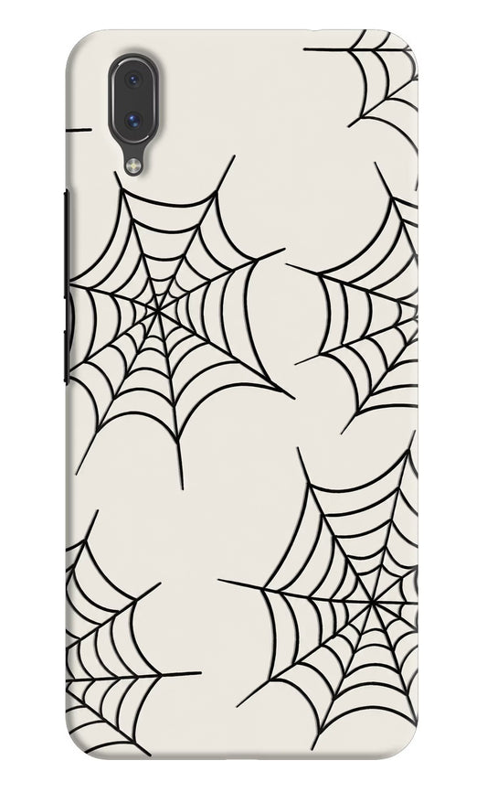 Spider Web Vivo X21 Hard Case Back Cover by Casekaro