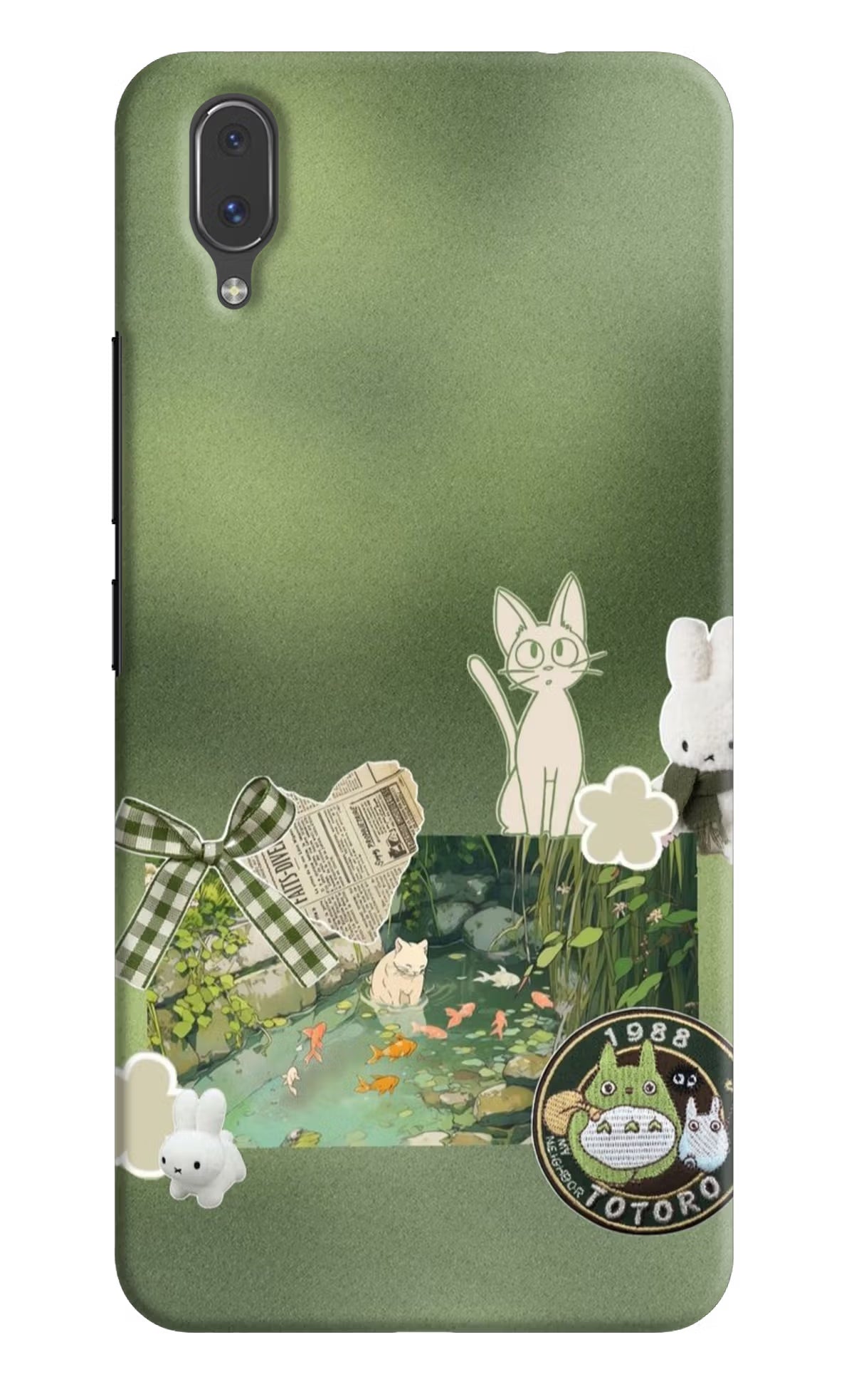 Aesthetic anime Vivo X21 Back Cover