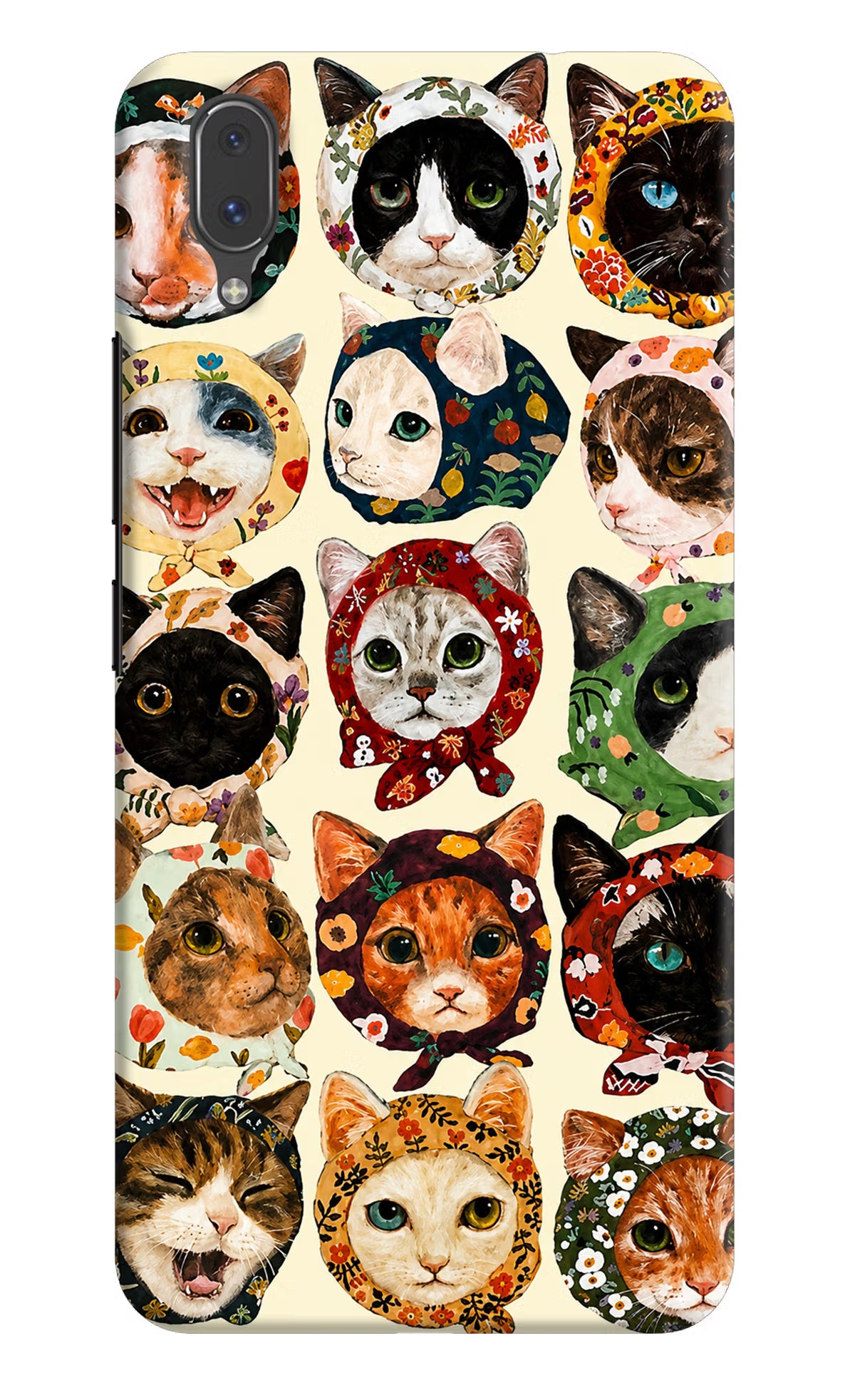 Cool Cat Vivo X21 Back Cover