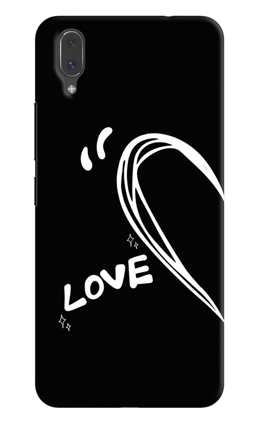 Love Line Vivo X21 Hard Case Back Cover by Casekaro