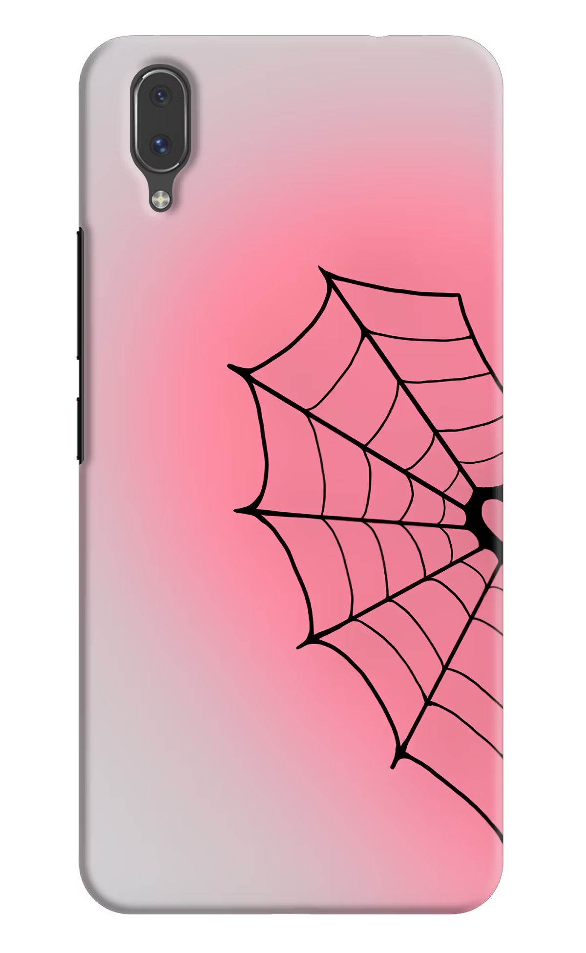 Pink Web Vivo X21 Back Cover