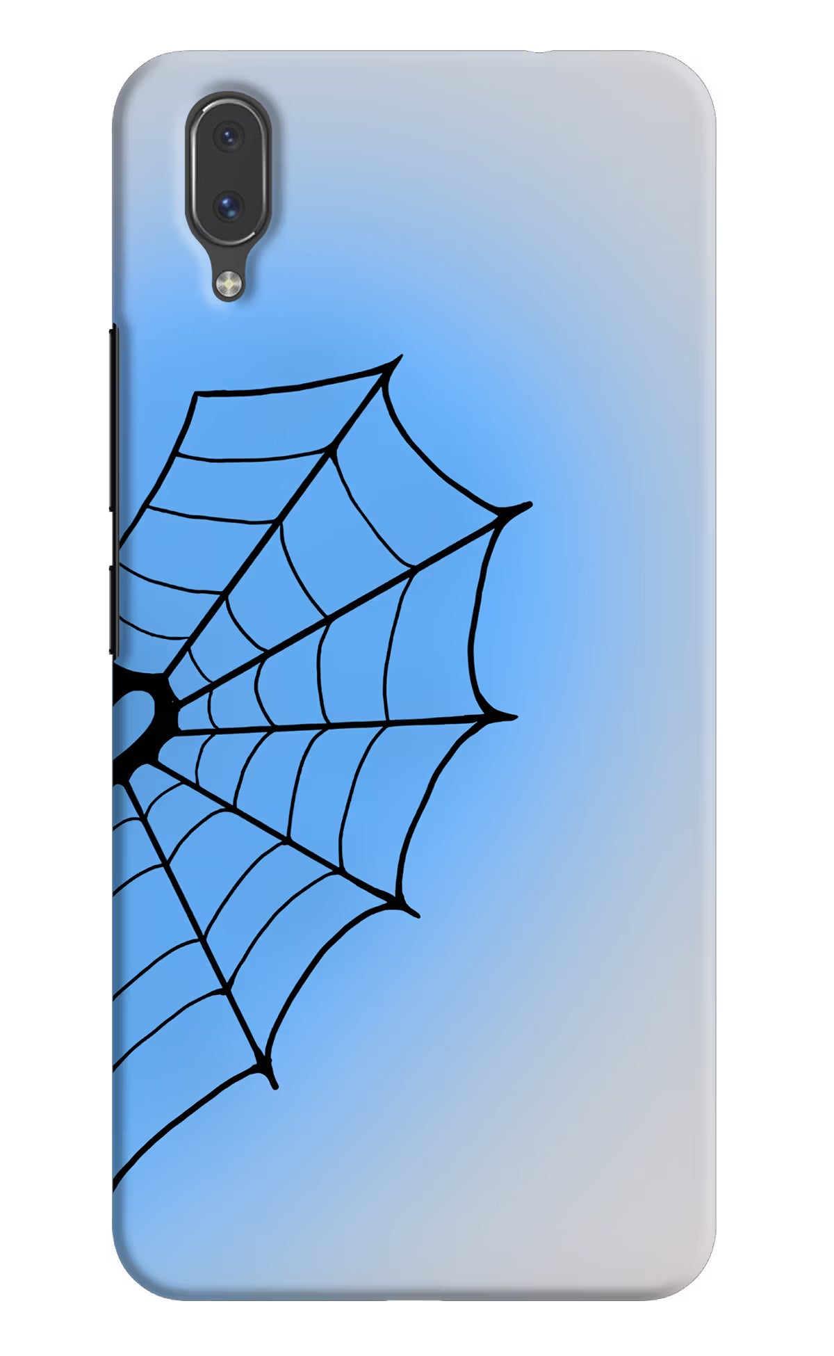 Blue Web Vivo X21 Back Cover
