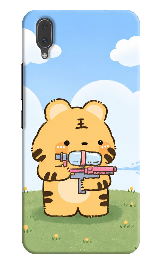 Tiger Treat Vivo X21 Hard Case Back Cover by Casekaro