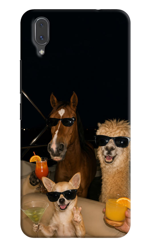 Party Squad Vivo X21 Hard Case Back Cover by Casekaro