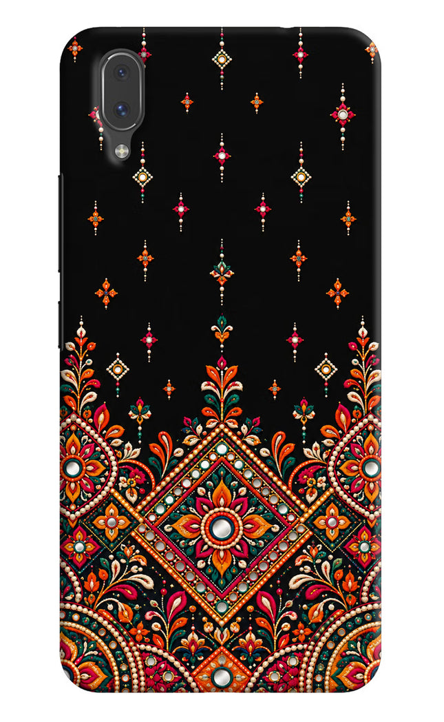 Noir Mehfil Vivo X21 Hard Case Back Cover by Casekaro