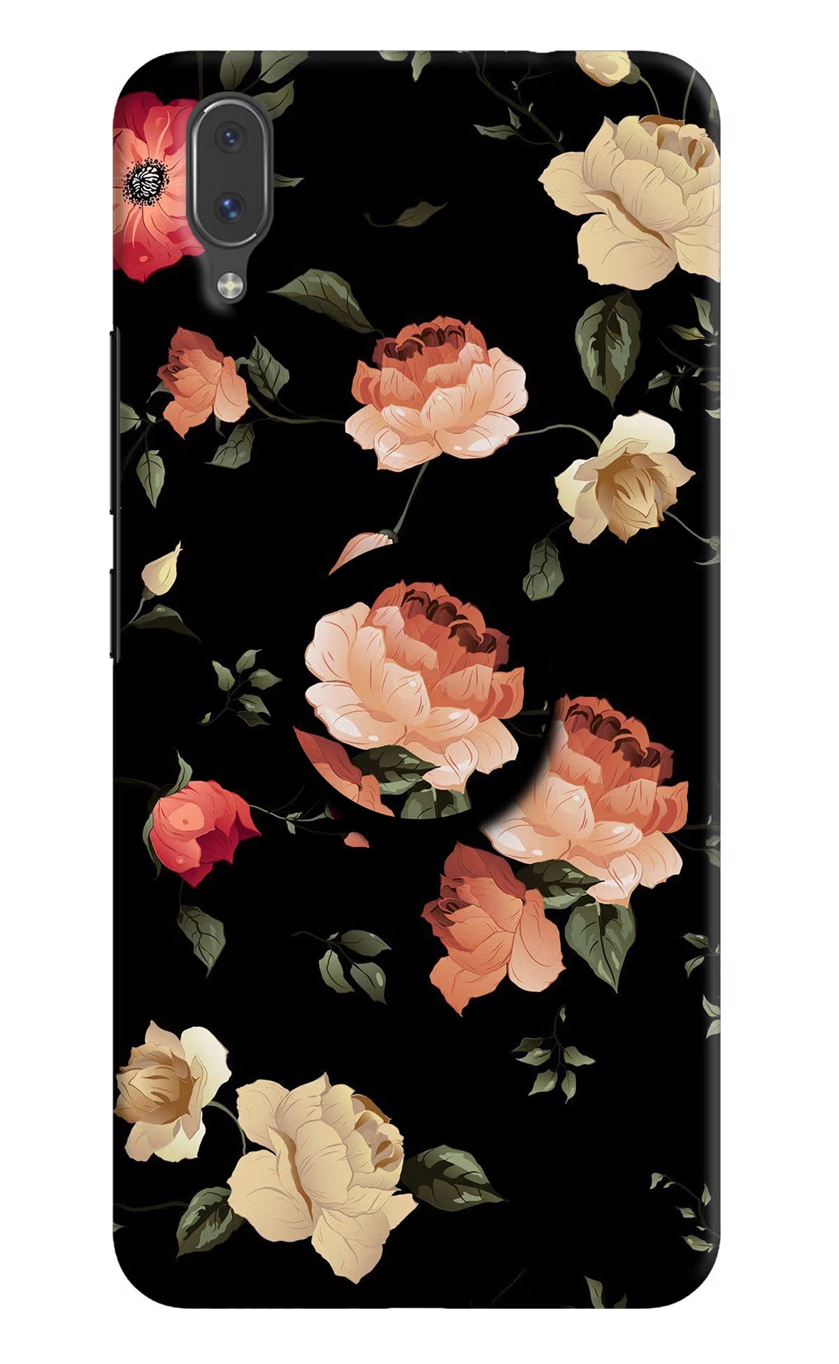 Flowers Vivo X21 Pop Case by Casekaro