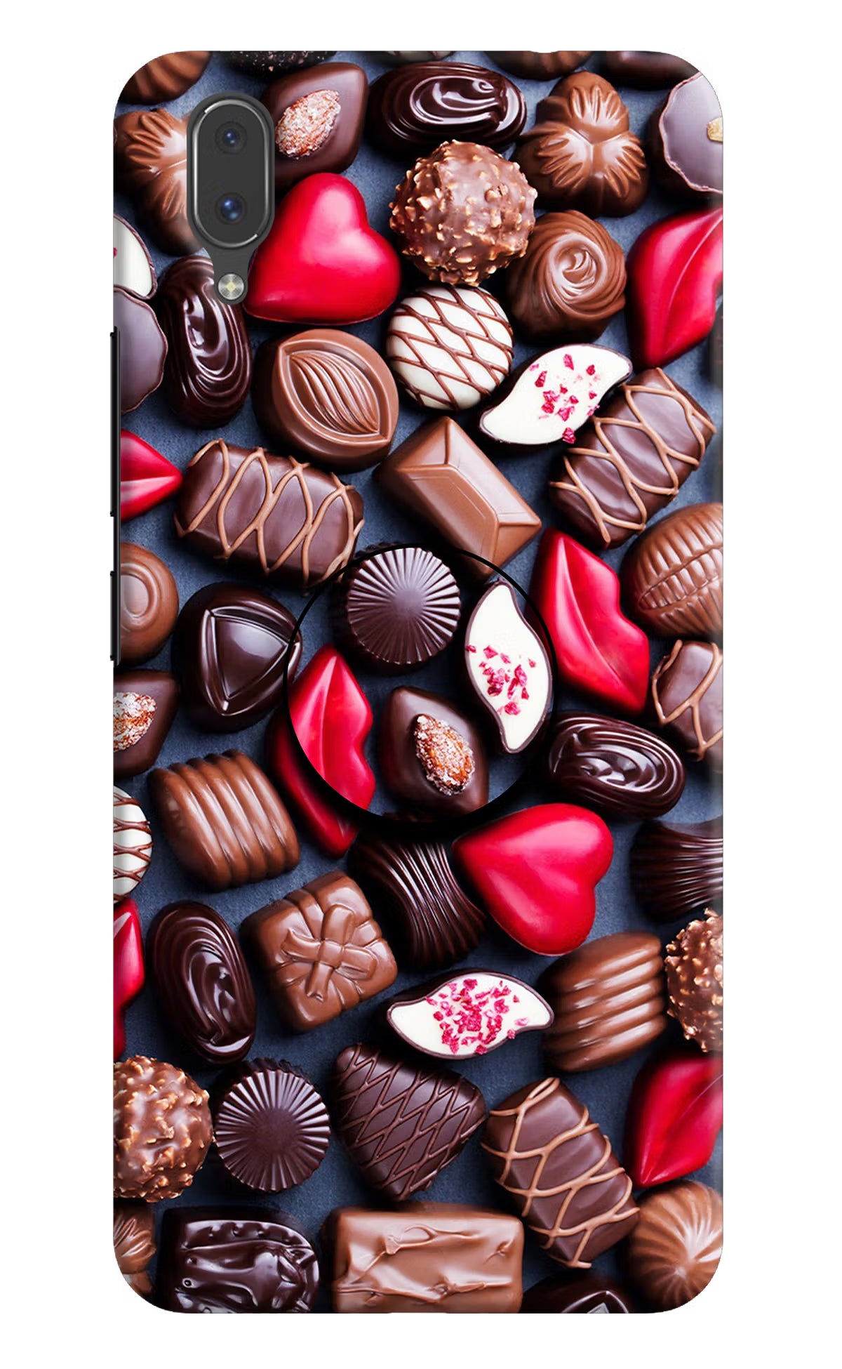 Chocolates Vivo X21 Pop Case by Casekaro