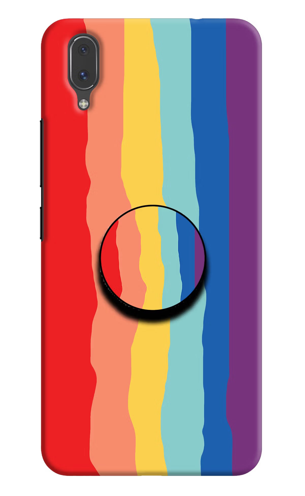 Rainbow Vivo X21 Pop Case by Casekaro